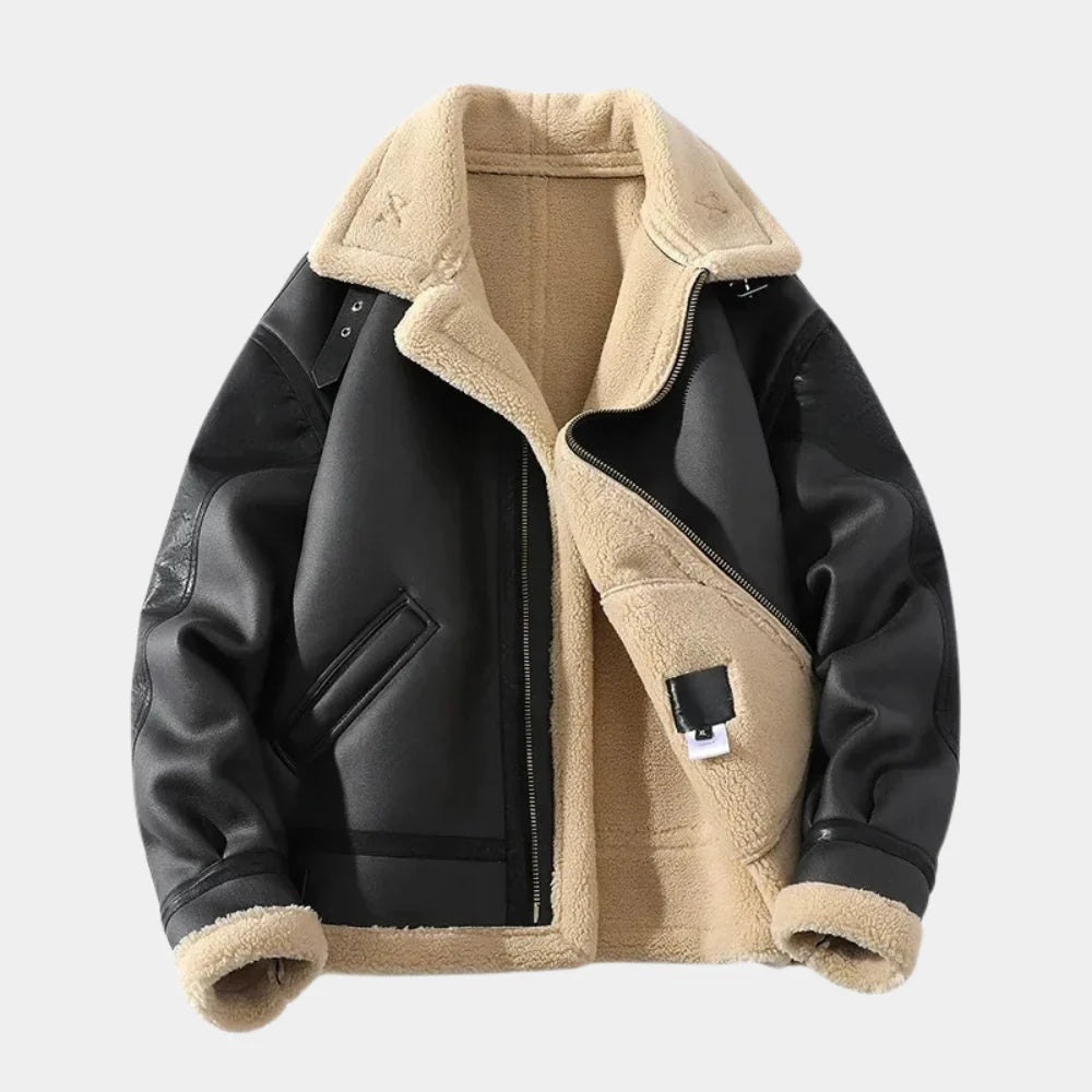 Betheknow | Herren Salvtore Leder Jacke