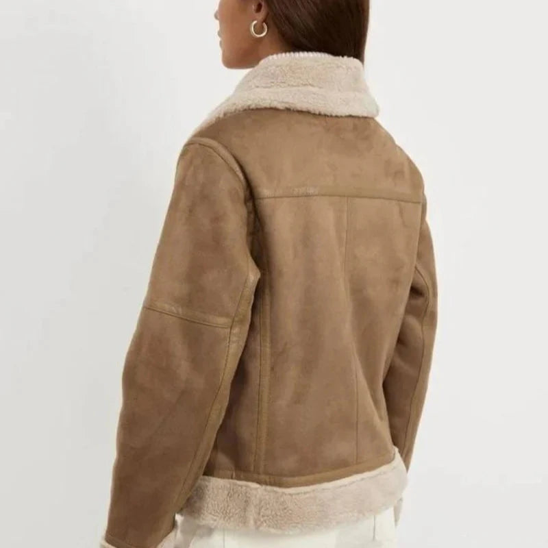 Betheknow | Damen Doppelt Gefütterte Jacke