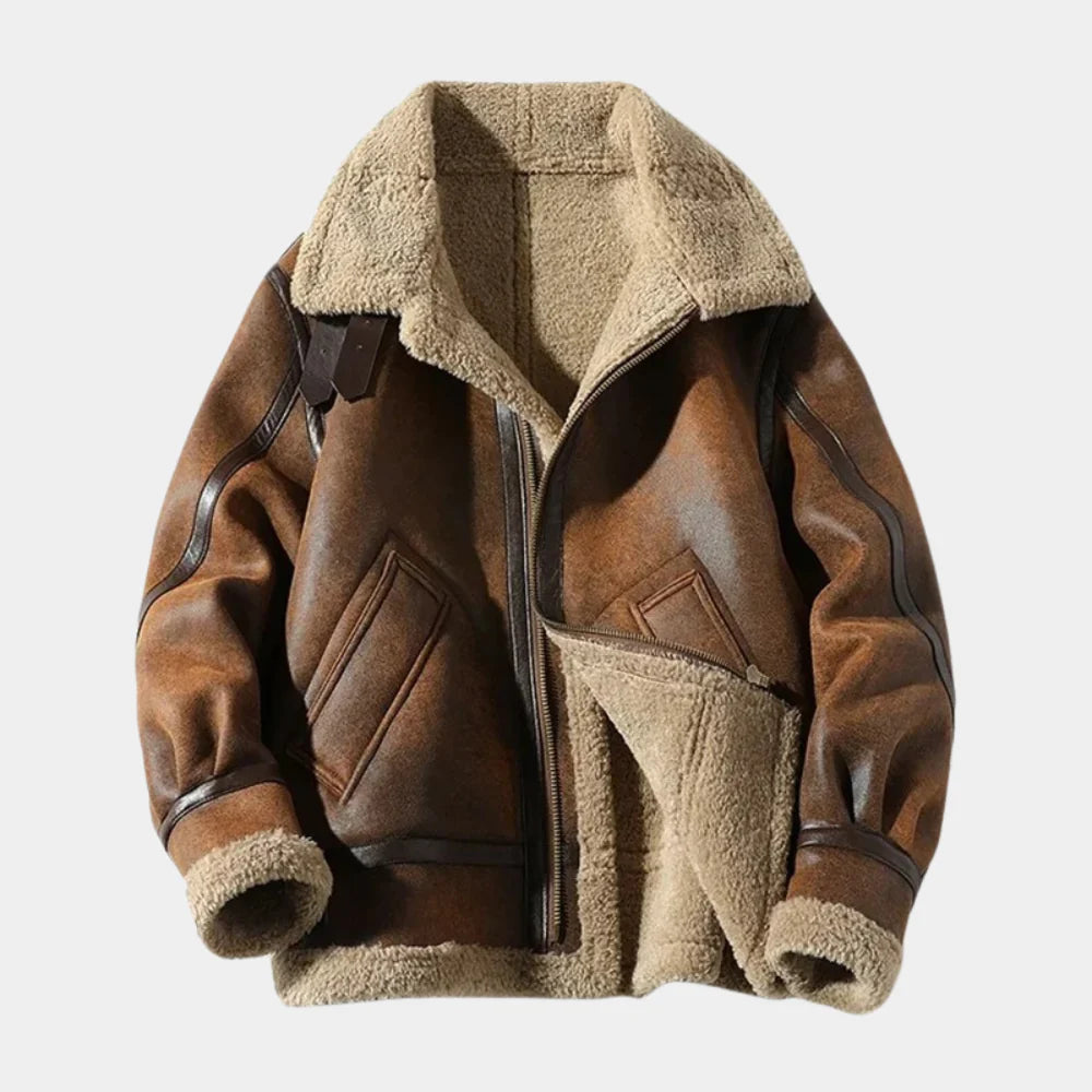 Betheknow | Herren Salvtore Leder Jacke