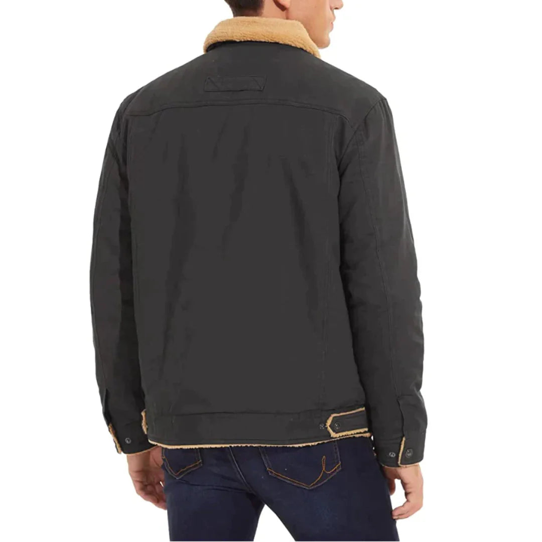 Carl - Bomber jacket with wool lining