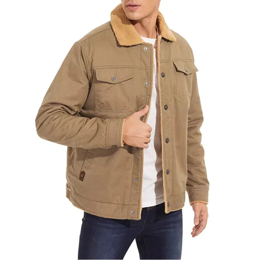 Carl - Bomber jacket with wool lining