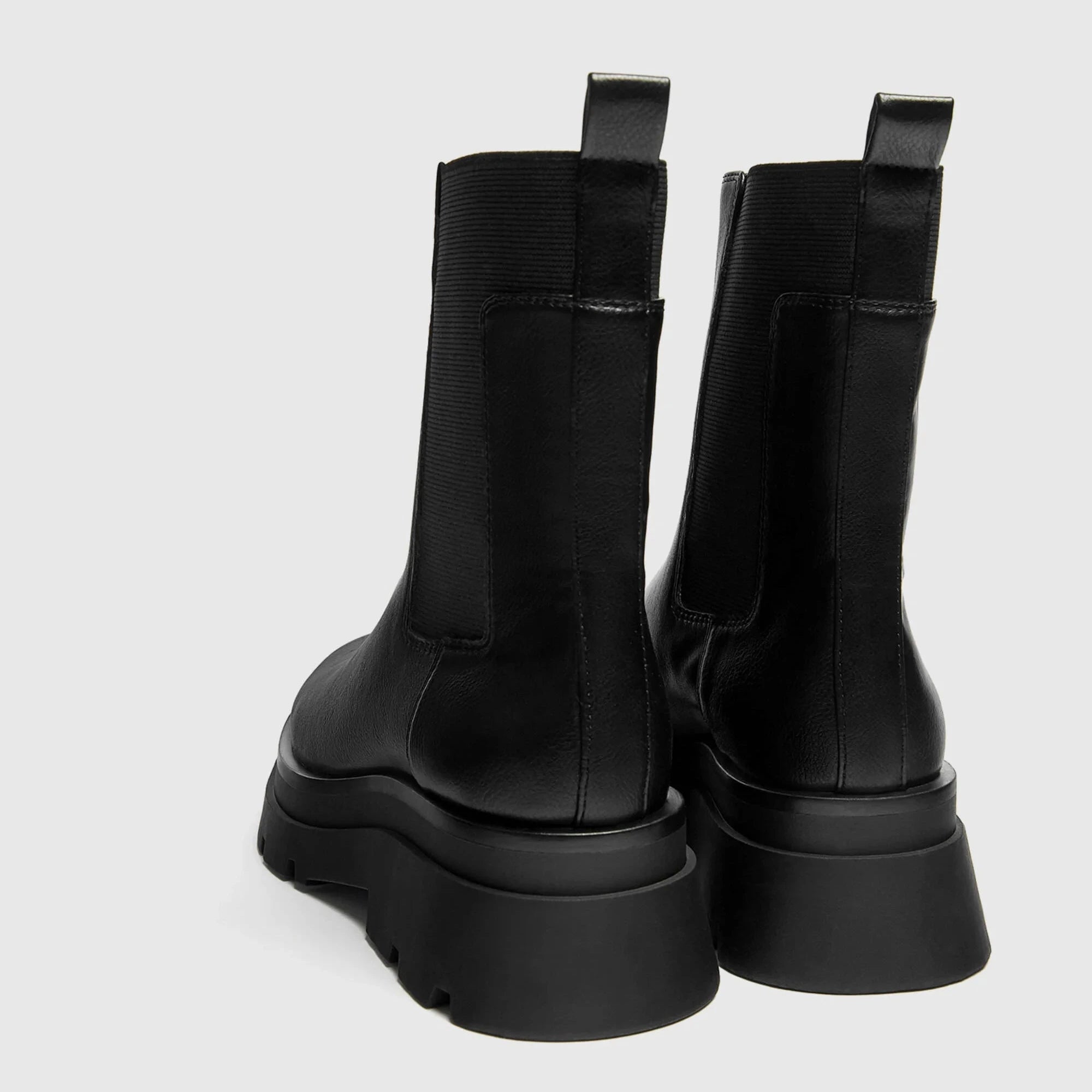 BetheKnow | Damen Chelsea Boots Leder