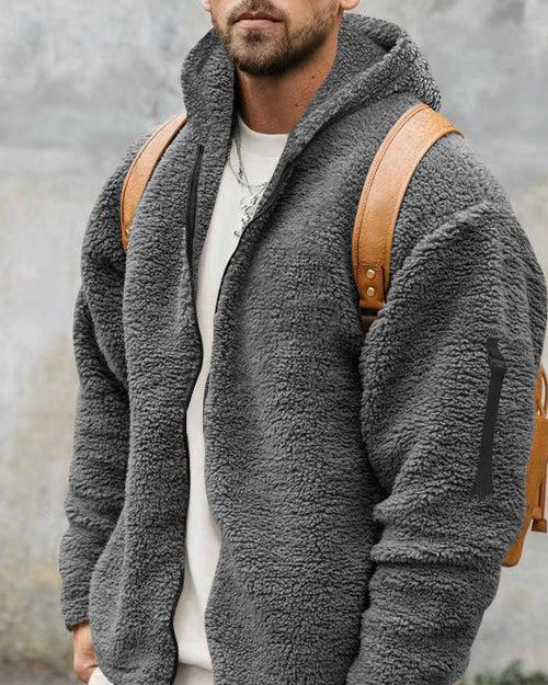 Robin | Warm fleece jacket for men