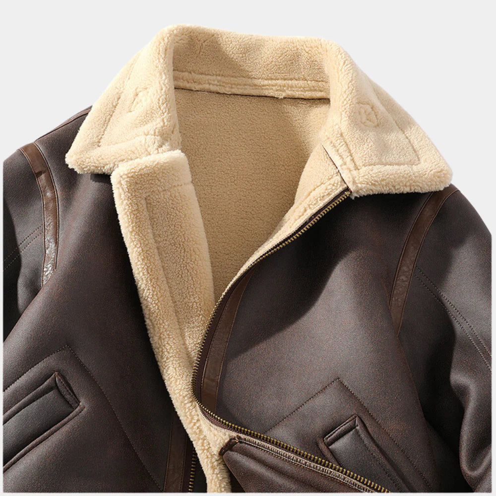 Betheknow | Herren Salvtore Leder Jacke