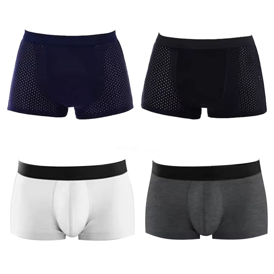 FIBER BOXER SHORTS - FOR ALL-DAY COMFORT