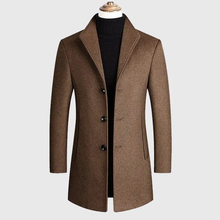 Betheknow | Men's signature wool coat