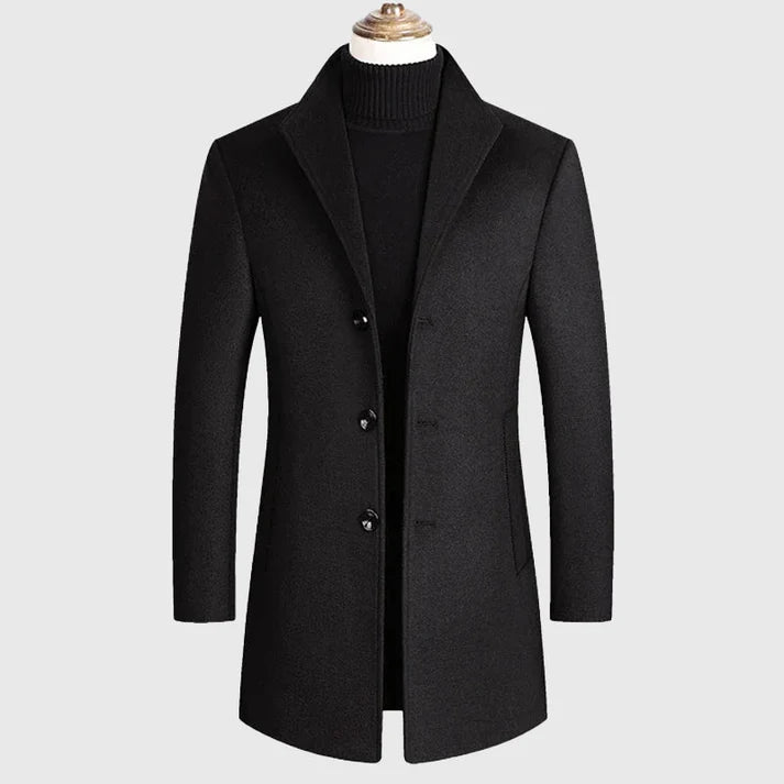 Betheknow | Men's signature wool coat