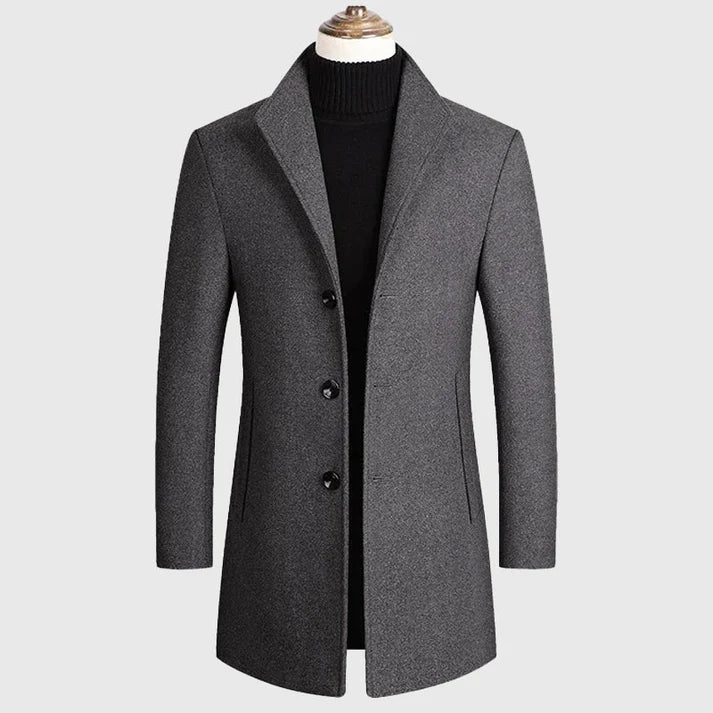 Betheknow | Men's signature wool coat