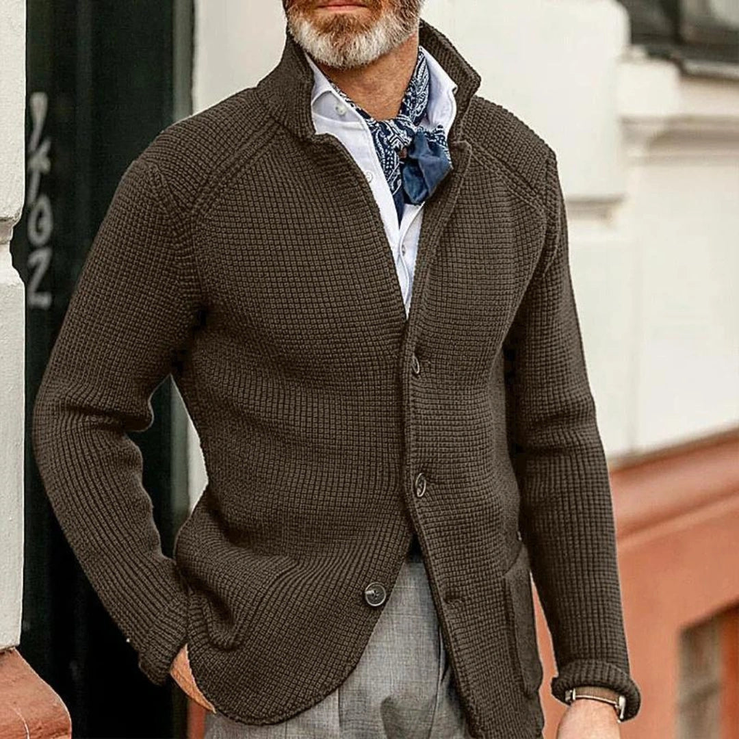 EDGAR | Elegant Button-Up Cardigan