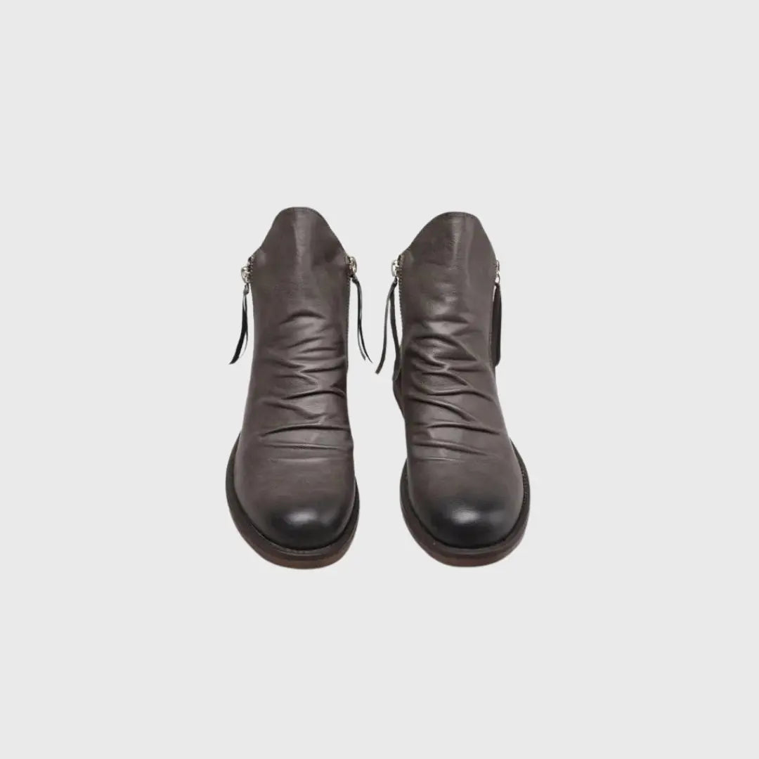 Bernardo Cavallino Leather Boots