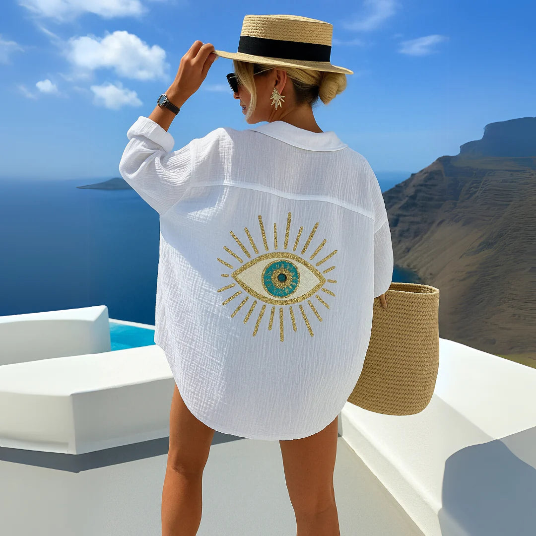 Annemiek™ | Blusa casual estilo ibicenco