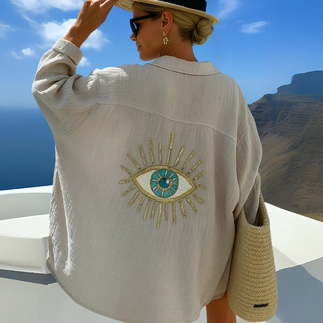 Annemiek™ | Blusa casual estilo ibicenco