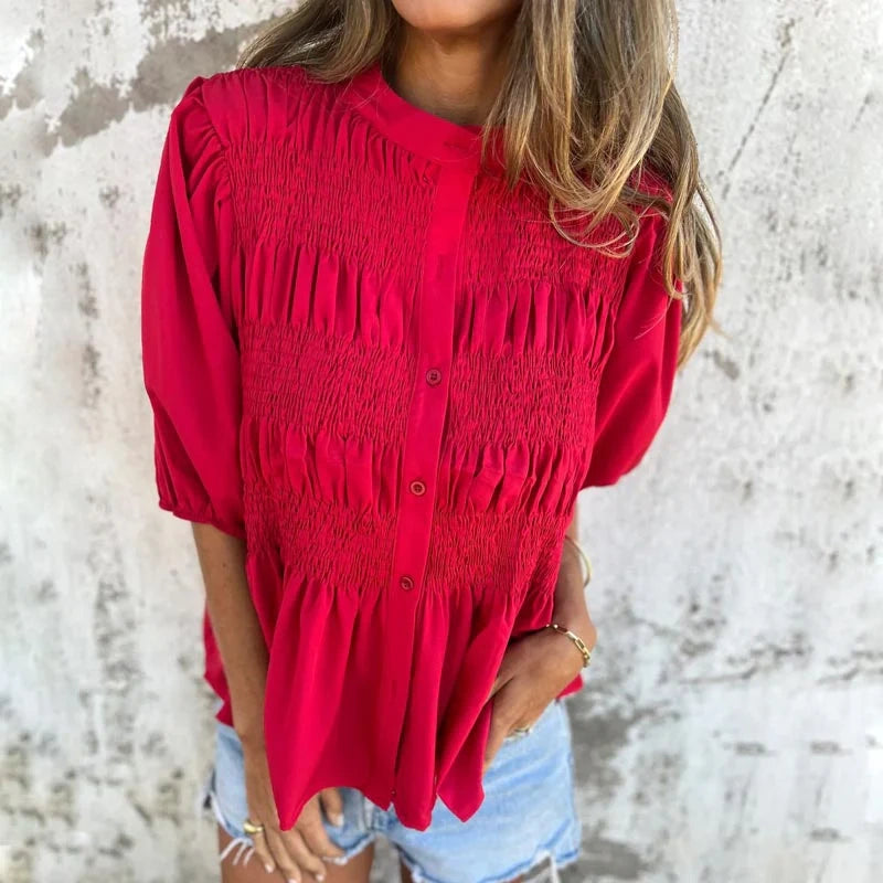 Aukje™ | Blusa chic estilo ibicenco