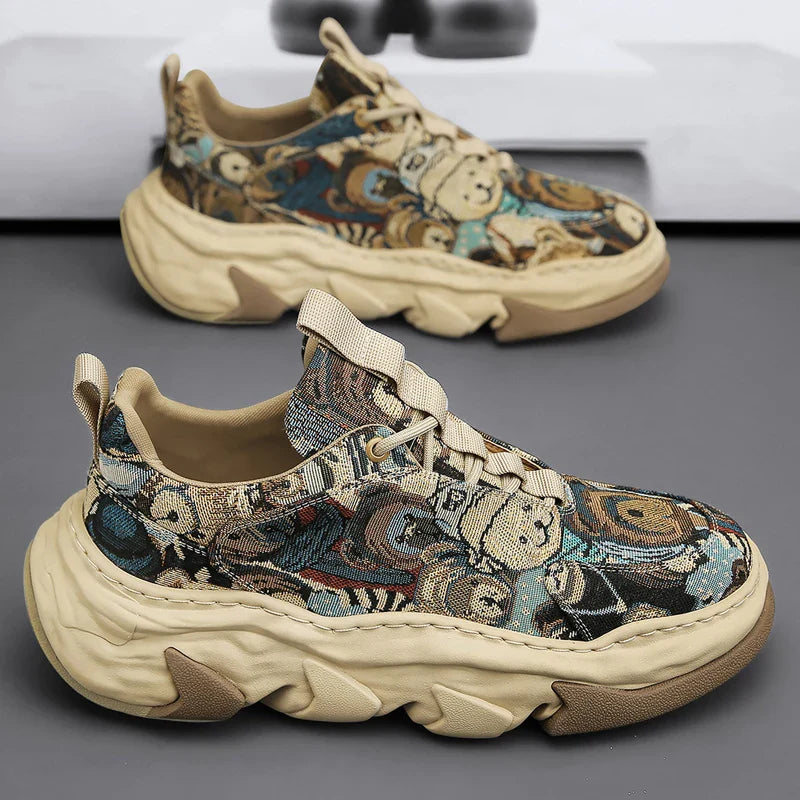 Betheknow | Men's teddy bear sneakers