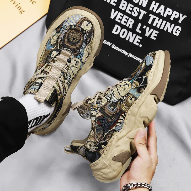 Betheknow | Men's teddy bear sneakers