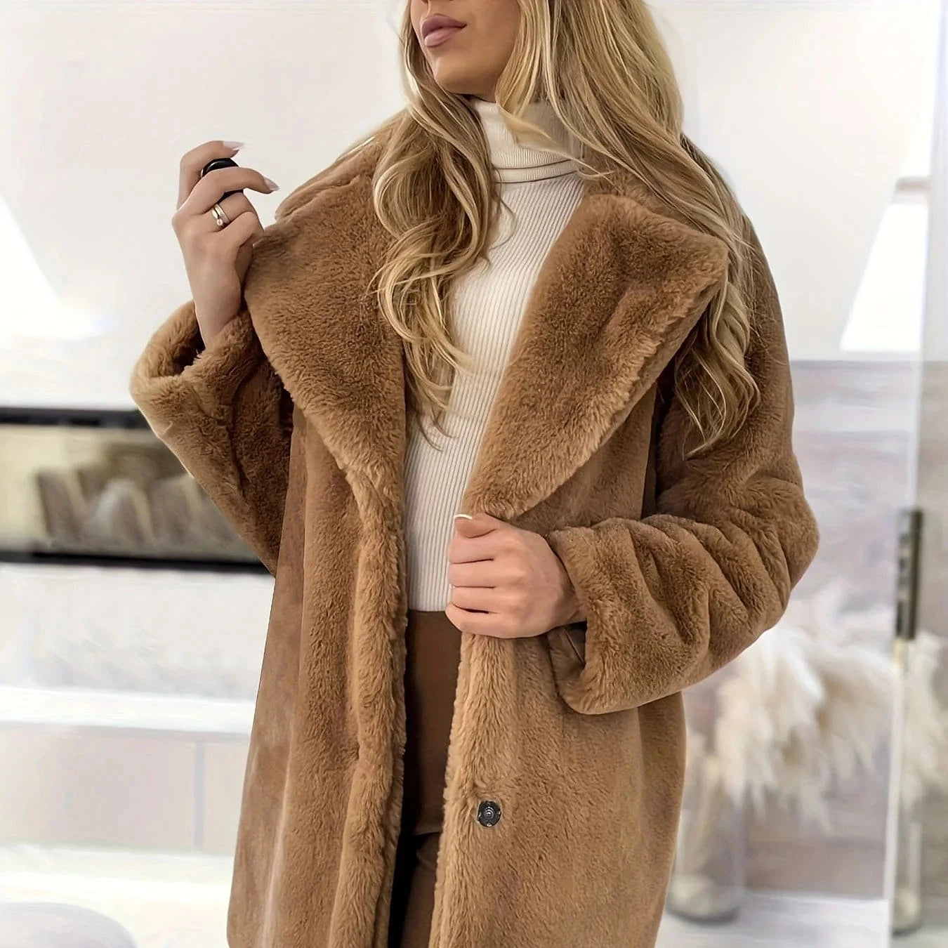 BetheKnow | Women's Mia Coat Elegance &amp; Comfort for Cold Days