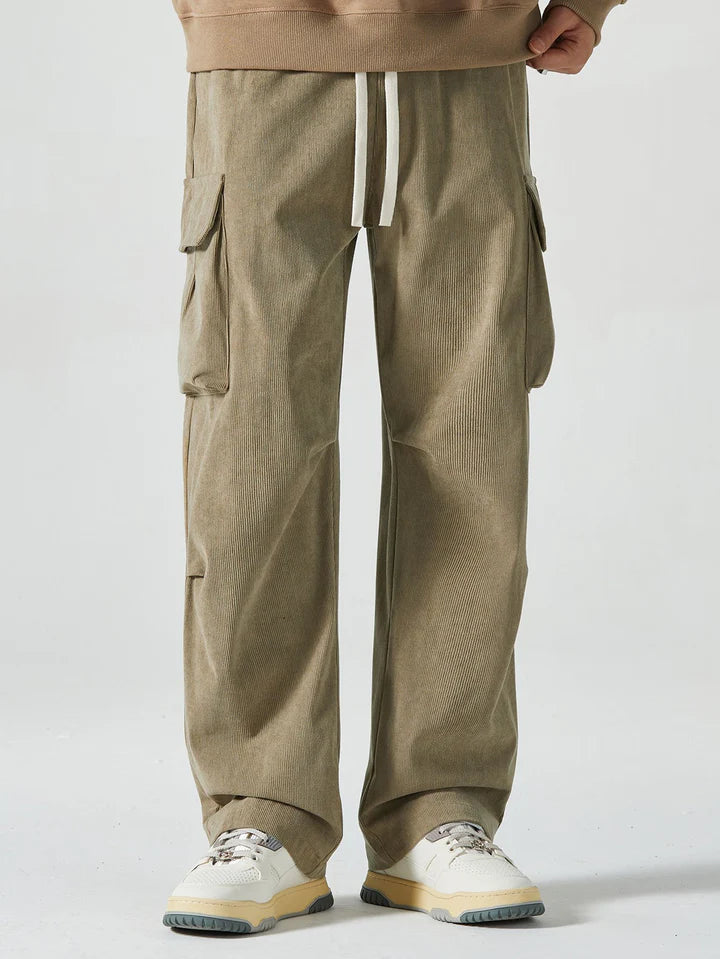 Betheknow | Herren Corduroy Cargohose